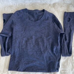 Lululemon long sleeve swiftly top
